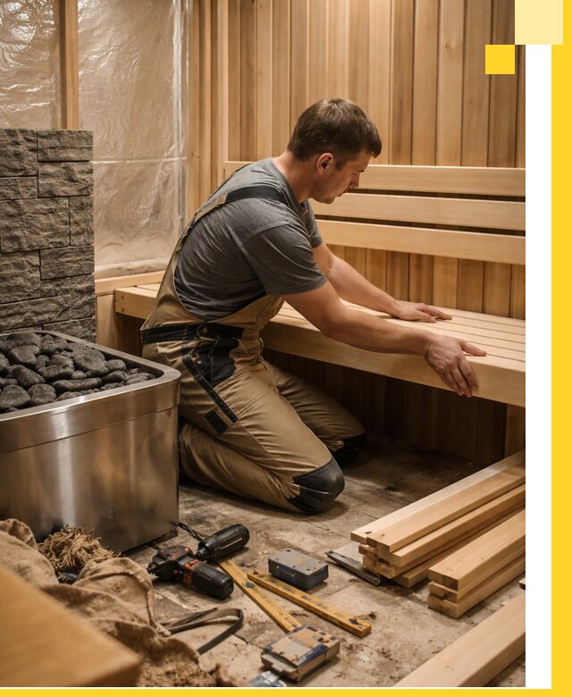 Сауны для дома под ключ с проектированием и монтажом в Твери