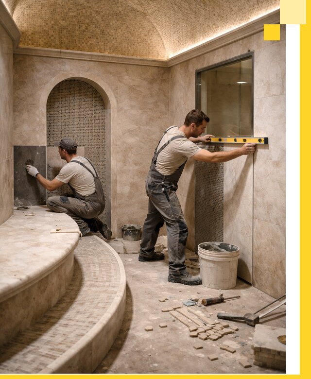 Проектирование и строительство саун с хамамом под ключ в Твери