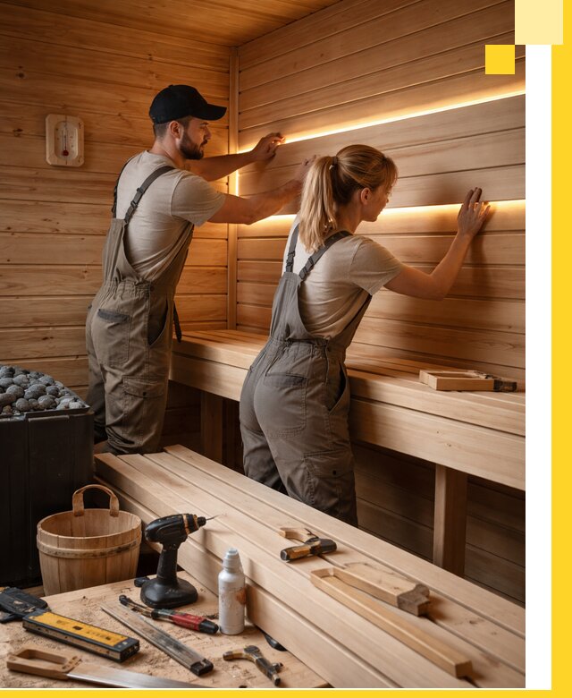 Дизайн саун и бань под ключ с индивидуальным проектом в Твери