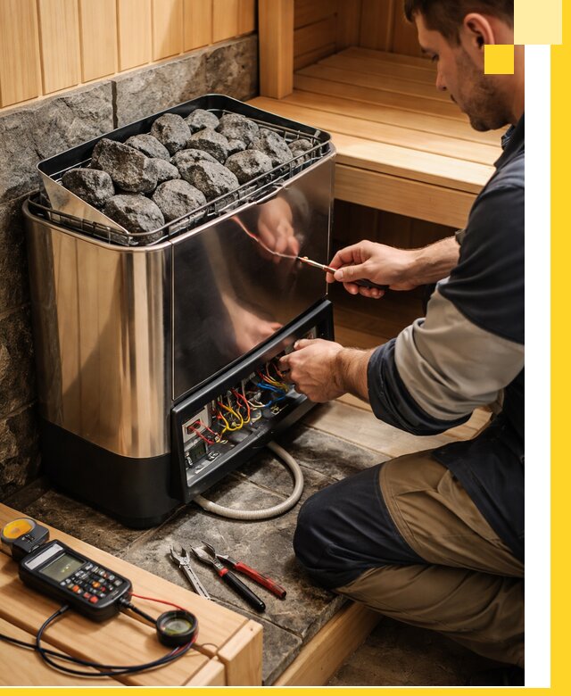 Продажа и установка электрокаменок для саун в Твери