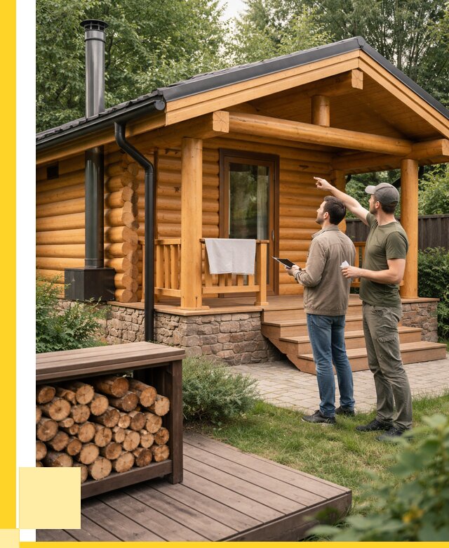 Бани для дачи под ключ в Твери от 271750 р. | ЭриданТвр