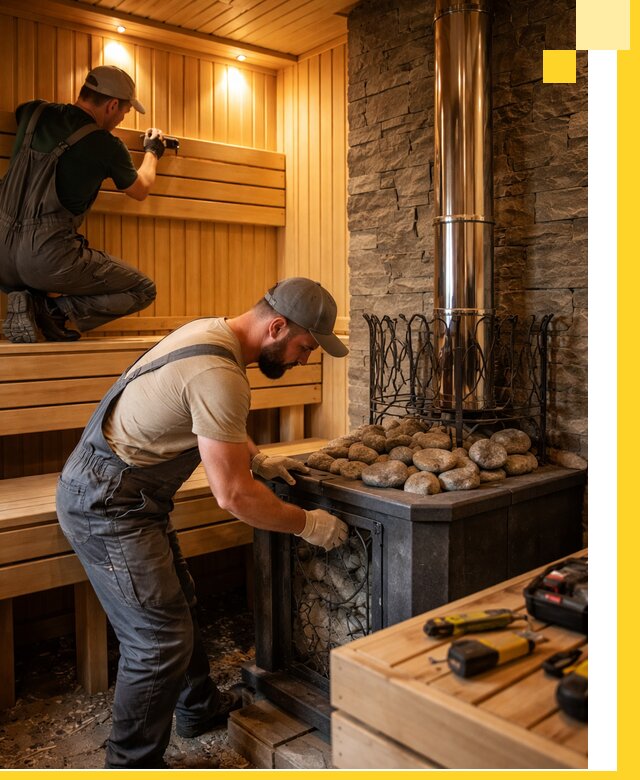 Комплексный дизайн бань, саун и зон отдыха в Твери