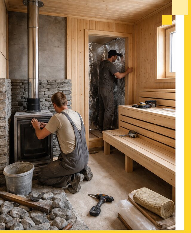 Строительство и изготовление бань под ключ в Твери