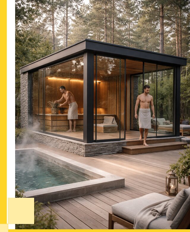 Стеклянные бани и двери в Твери от 489150 р. | ЭриданТвр