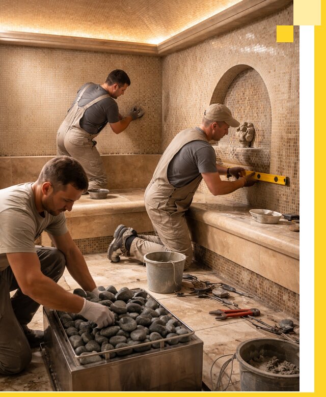 Проектирование и строительство хамама и сауны в Твери