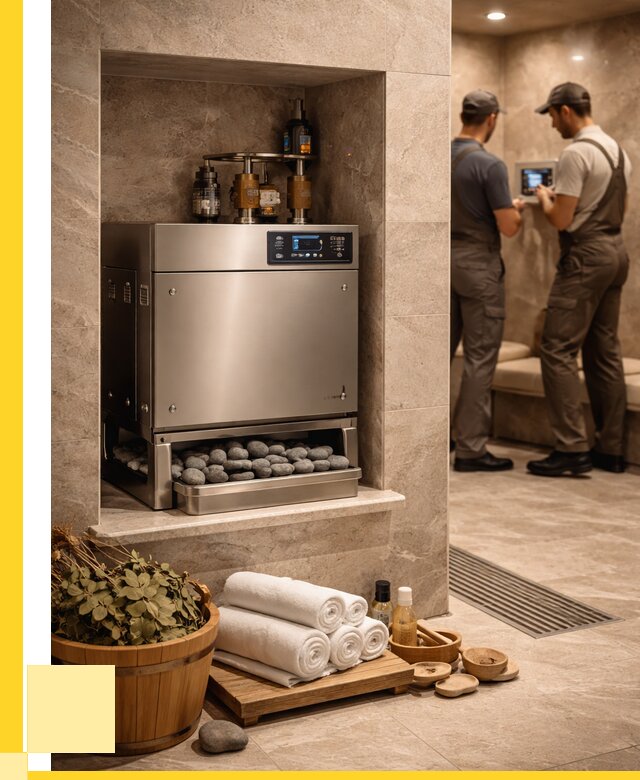 Парогенераторы для хамама в Твери от 81525 р. | ЭриданТвр