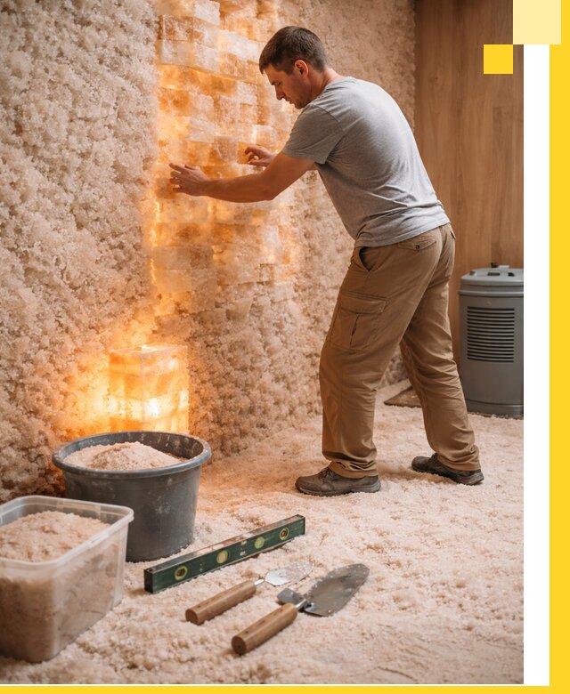 Проектирование и монтаж соляных комнат в Твери под ключ